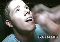 Extremely hot gay fucking