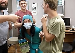Exam room, closeups, behind the scenes