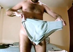 Earl shows off his quirky collection of briefs