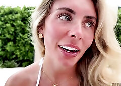 Hot Blonde Neighbor Bonnie Blue Gets Fucked and Folded by JMac