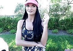 Bald vagina mother I'd like to fuck screws stranger at her tennis club