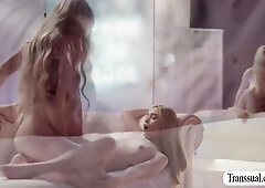 Stunning Ts Fucks Her Dance Mates Pussy