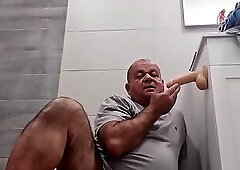 This Dildo Is Great for Sucking - but This Ass Needs Something Harder!