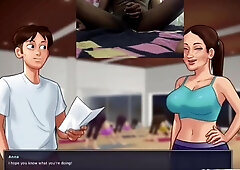 Rubbing My Dick On Yoga Teacher While Helping Her - Car Toon