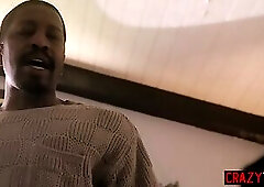 Teen neighbor Summer Col is messy and got fucked by huge dick black guy