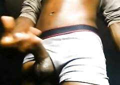 SEE THIS MONSTER EBONY JOCK IN PANTIES