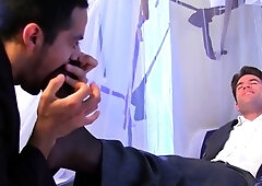 Horny Couple Engage In Erotic Foot Play