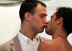 Stylish Guy Stretching His Asshole With A Monster Dildo