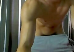 Gay German Athletic Boy Have Fun On Cam