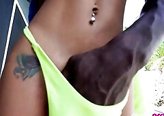 Sexually Excited Wife Clara Trinity Brings BBC Home From The Beach