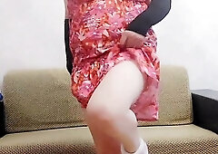 Spoil in the Hypnotizing World of Crossdressing as a Cool Princess Uncovers Her Voluptuous Transfor