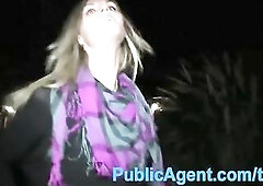 PublicAgent Hawt tall playgirl widens her legs for money in public