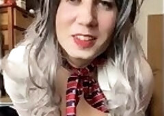 Fail your class or suck big sissy cock of your piano teacher?