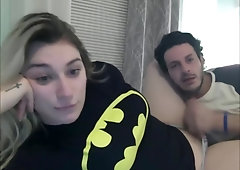 Guy Fellating A Mind-Blowing Blondie Sheshaft