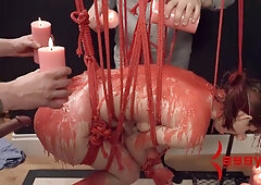 Waxed And Flogged Teen 18+