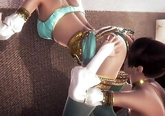 Hawt Dressed Lesbo Twat lick