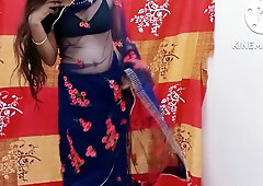 Hot Your Priya Ki Mast Chudayi In Blue Saree Hot Video