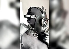 Zentai Slavery and Gas mask