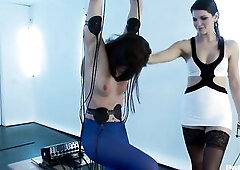 Casey Calvert is a specific youthful lady who needs specific attention: MY ATTENTION. Strung up by her wrists and wired head to toe with my EMS pad un