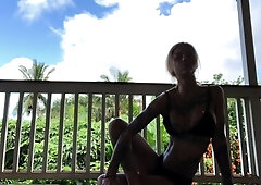 My little yoga routine when I can---t get into a class-