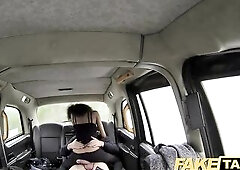 Fake Taxi gorgeous youthful ebony angel in bodysuit gets cummy cunt