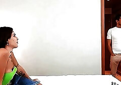 A Very Feminine Transsexual Girl Has A Threesome With Very Kinky People At FAKings