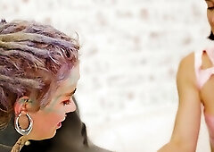 alt girls take control rubber butt fist -Censored- on pun