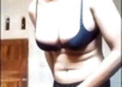 Feminine-trans, big-dildo