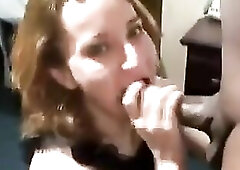 sexy hot wife in sheer ebony costume talks ribald