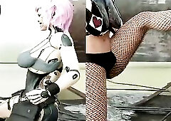 Vampire Cyber - A normal day in the slums (Animated Visual Novel) VR Version