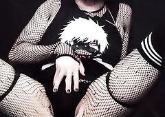 ⊹ gothic femboy likes to tease you! ⊹