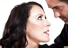 Reagan Foxx strides throughout the abode stripping and pleasant anyone in her path Donnie Goth just so happens to be around during the time that this 