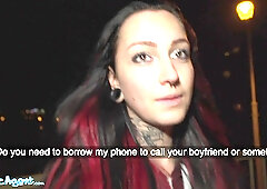 Tattoo Babe Sharlotte Thorne Fucked in Boiler Room