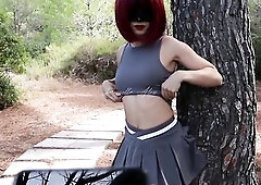 Un TURISTA mi SCOPA come una TROIA dopo qualche fotografia fatta su un passaggio PUBBLICO - DIA ITA