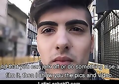 Young Spanish Latino Bi Sexual College Boy Gets Paid To Have POV Sex With Stranger