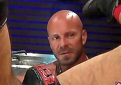 Muscle being pounded by big cock daddy