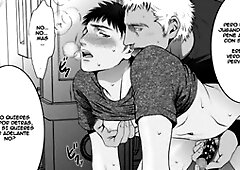 Manga scenes with masturbation & fuck