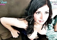 Mi Aunt Stepmom Masturbates "PART two" and Fills Her with Milk