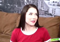 Mollys dad eats Alexa Graces wide spread sweet cheer leader pussy