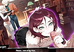 Morgan desires it in the library. I’m not saying no - FemBoy Futanari Abode