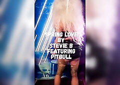 Shelly performs in a porno music clip that tantalizes the eyes. Don’t miss this. Lots of smokin' land wanking with an orgasmic finish that will