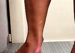 Barbie knob and Ball barefoot trample No.38