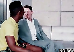 Black guy fucks his wife's boss