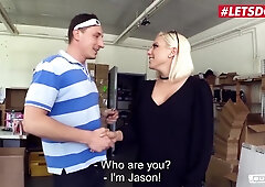 Hot Milf Blows And Fucks A Sex Shop Warehouse Manager Outdoor With Lilli Vanilli