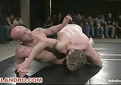 Male Combat Wrestling and Sexual Domination on the Mat