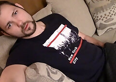 Jock Billy Base Gusto Himself In An Strong Hand-job