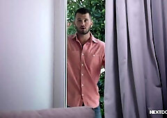 My Voyeur Pal Caught Me Draining & Now We Barebacking