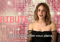 Parody -  Emma Watson Sex Interview #01