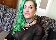 Tattooed Urban Brit Milfs Enjoys A Deep Anal Fuck - Phoenix Madina