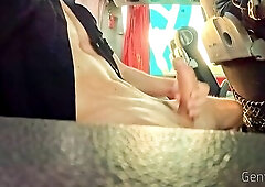 PUBLIC BUS ADVENTURE: I show my hard rod to a hawt hotty lady...that babe can't resist.